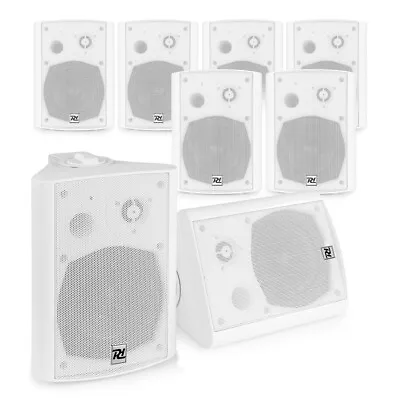Multi Room In Wall Speaker System Active With Bluetooth Audio 8x DS50A White • £469