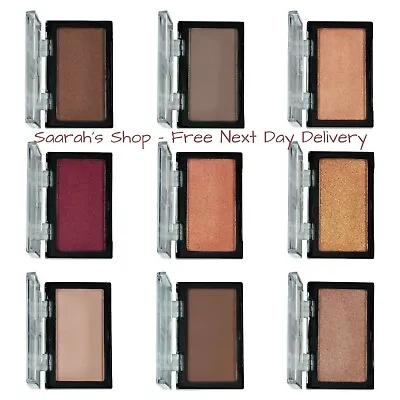 NEW MUA Makeup Essential Eyeshadow Mono Single Matte Or Pearl Vegan Cruelty Free • £3.49