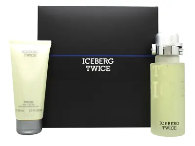 Iceberg Twice Homme 125ml Eau De Toilette Spray & 100ml Shower Gel - Gift Set • £19.95