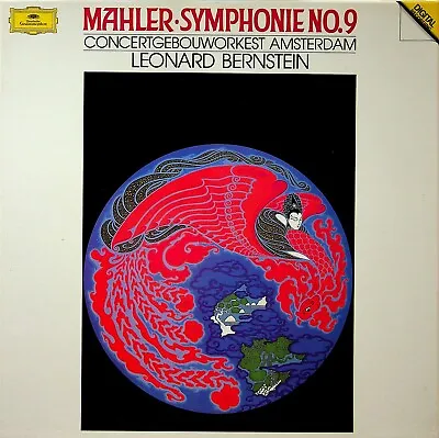 DG Digital 419 208-1 Mahler Symphony No.9 Bernstein 2-LP RARE Vinyl *NM* W.Germa • $124.50