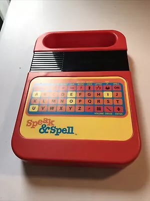 VINTAGE SPEAK AND SPELL Tested & Working With Fresh Batteries • $22.25