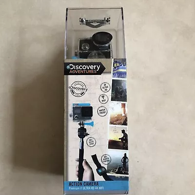 Discovery Adventures Action Camera With Full-hd 4k Ultra HD WiFi • £29.99