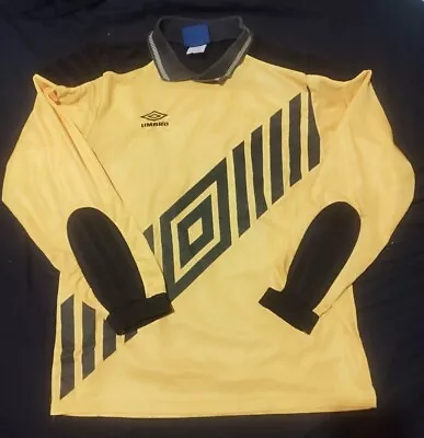 Umbro Goalkeeper 1990s Vintage Padded Soccer Jersey  • $85