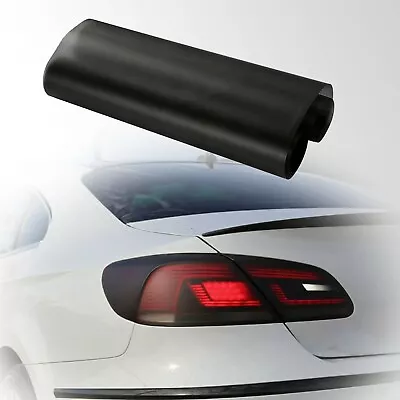 12x48  Smoke Matte Black Tail Light Headlight Tint Vinyl Film Overlay Wrap Sheet • $7.99