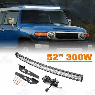 For 2007-2014 Toyota FJ Cruiser - 52'' LED Light Bar Roof Mounting Kit • $129.99