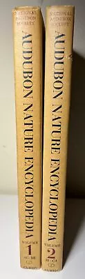 Audubon Nature Encyclopedia Vol 1 2 1965 Books Vintage AC-CA National Society • £16.09