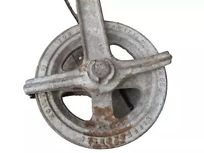 Vintage Antique MMCO Differential Chain Hoist Pulley 1 - 1/2 Ton Capacity 9inch • $29.95