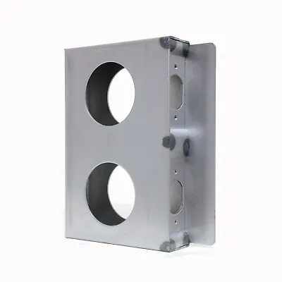Gate Door Lockbox Double Hole Metal Weldable Steel 6 3/4  X 4 3/8  X 1 1/4  • $20