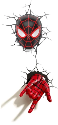 £27.49 • Buy Marvel Spiderman 3D Wall Light Room Decoration With Sticker