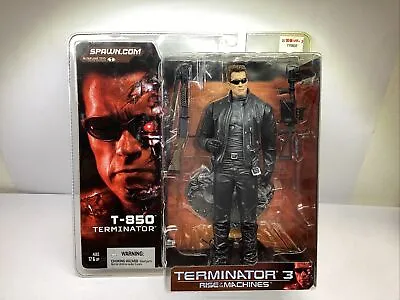 McFarlane Toys Terminator 3 T-850 TERMINATOR New In Box TC222/2 • $34.50
