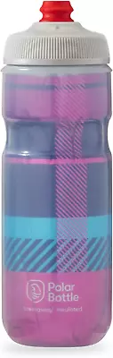 Breakaway Insulated Bike Water Bottle - BPA Free Cycling & Sports Squeeze Bottl • $24.88