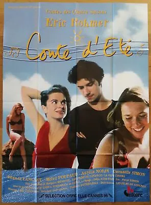 CONTE D'ETE Eric Rohmer Original LARGE French Movie Poster  • $100