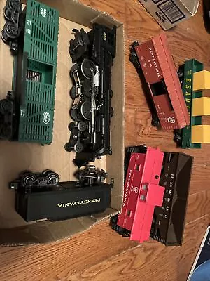 Vintage K-line Pennsylvania Railroad Locomotive 3002 And Six Cars • $159