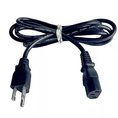 JBL EON610 Powered Speaker Power Plug Cable Cord (NEMA-5-15-C13/5-6) • $8.49