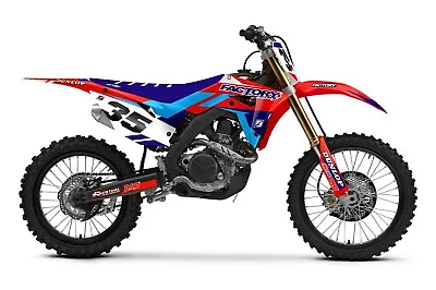 Custom MX Graphics Slain Honda Factory Backing MX CRF150R 07-23 • $139.99