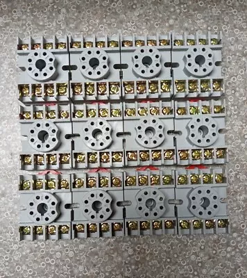 Lot Of 12 NTE Electronics 8 Pin Octal Socket Relay R95-113  • $72