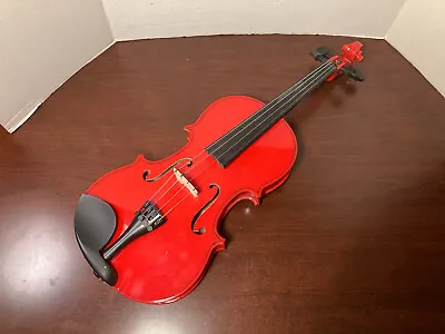 Red Color Violin With Case • $28