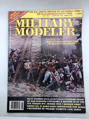 MILITARY MODELER MAGAZINE AUGUST 1980 - Volume 7 No. 8 • $17.19