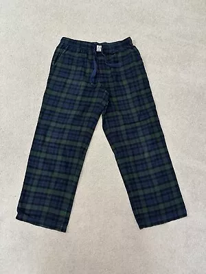 Jack Wills Pyjamas Large Bottoms Checked RRP £45 Blue Green Men’s Lounge Pants • £19.99