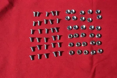 1963 1964 Chevrolet Impala Bel Air Grille Rivets 3/8  & KEPS Nuts (60 Pc)  • $18.75