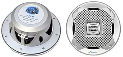 £30 • Buy Lanzar AQ6CXS Waterproof 400W 6.5  Inch 2 Way Marine Boat In Wall Cabin Speakers