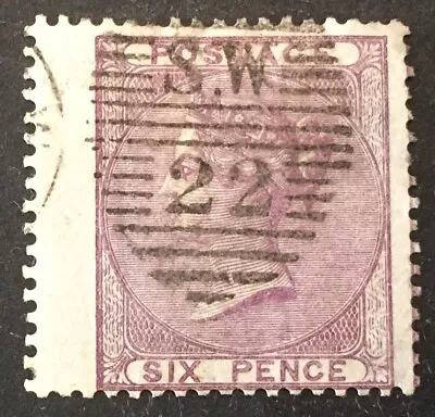 GB QUEEN VICTORIA 1856 VFU 6d Stamp SG 68 LH • $1.23