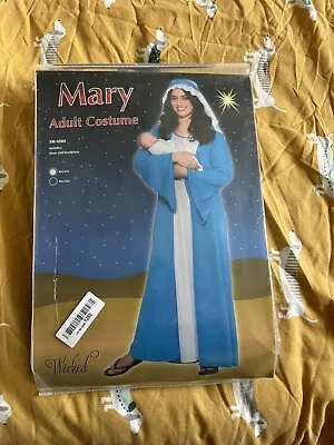 Adults Christmas Nativity Fancy Dress Mary #18 • £3.50