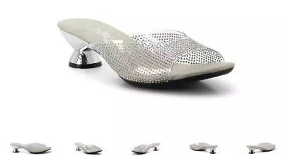 Onex Dani Iridescent Rhinestone Studded Wedge Sandal Women's Sizes 5-11/NEW!!! • $149.95