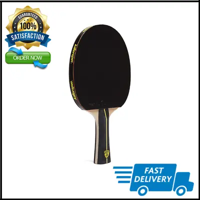 $60.99 • Buy Jet Black Combo Ping Pong Paddle With Sleeve Case Wood  W/ Ample Storage