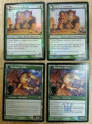 MAYOR Of AVABRUCK Mtg Magic The Gathering INNISTRAD Cards X4 FOIL 4x PROMO Card • $19.49