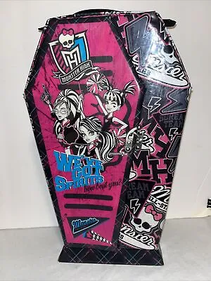 Monster High Dolls All Stars Coffin Storage Locker Carrying Case 14.5” Mattel • $7