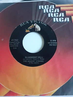 £3 • Buy The Rockin' Strings - Bluberry Hill (USA RCA 47-7582)