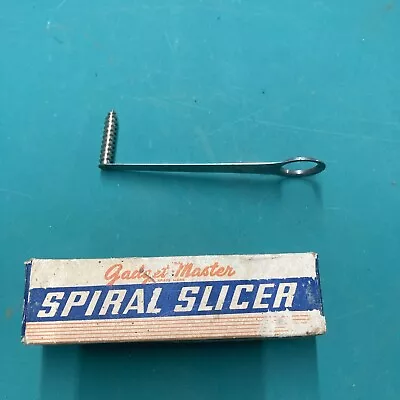 Vintage  Popiel Gadget-Master # 6 SPIRAL SLICER W/ Original Box • $4.99