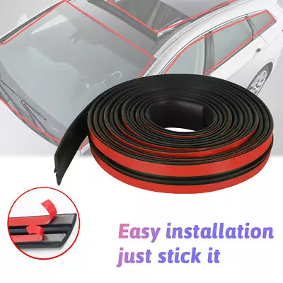 $6.91 • Buy For Honda Civic Car Windshield Weather Seal Rubber Trim Molding Cover 10 Feet