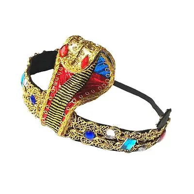 Egyptian Retro Snake Headdress For Masquerade Girls Women • £5.92