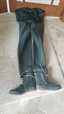 Orvis Lace Boot Neoprene Felt Sole Mens Waders Size 12 • $80