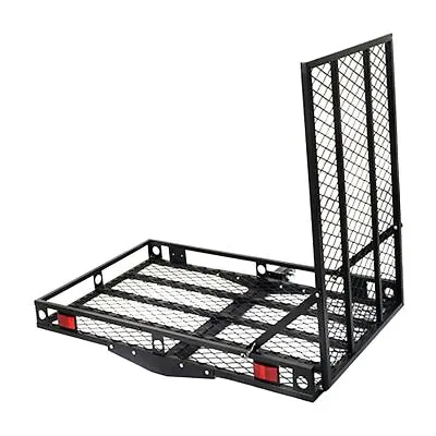 500 Lbs Strong Wheelchair Hitch Carrier Mobility Electric Scooter Loading Ramp • $179.59