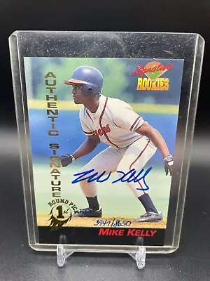 Mike Kelly 1994 Signature Rookies Authentic Signatures Richmond Braves /8650 • $0.99