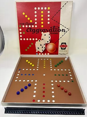 Aggravation Board Game CO-5 1962 Complete NO. 13 Vintage Original • $29.95