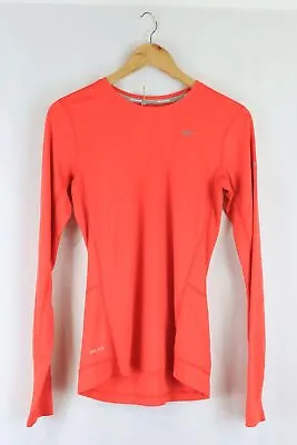 Nike Drifit Orange Top S By Reluv Clothing • $27.50