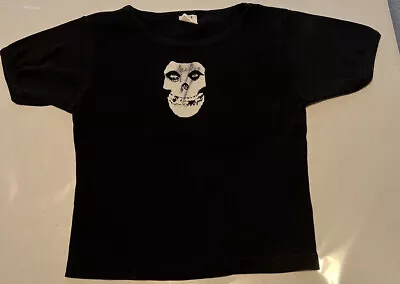 Misfits Women’s Crop Top T-shirt Signed By Jerry Only. Never Worn Or Washed  • $300