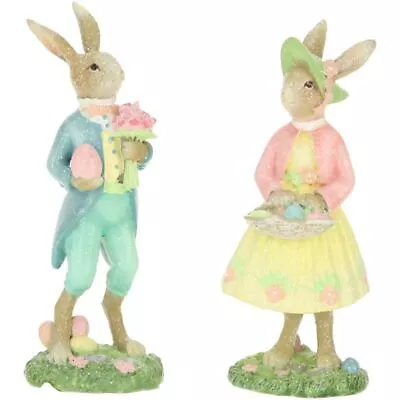 Mark Roberts 2023 Rabbit Easter Morning 5''Assortment Of 2 • $34.27