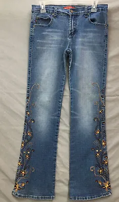 Vigoss London Blue Jeans Bootcut Size 7/8 Womens • $14.49