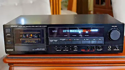 Denon DR-M24HX Cassette Deck 3 Heads 3 Motors Double Capstan Revised-Top • $290