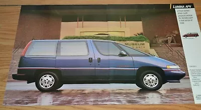 ★★1990 Chevy Lumina Apv Original Dealer Advertisement Print Ad 90 Minivan • $9.99