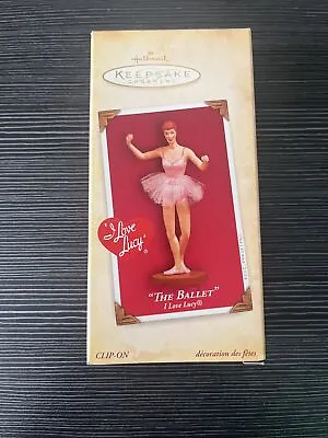 I Love Lucy The Ballet Christmas Ornament New In Box NIB 2004 • $14