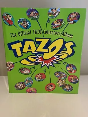 The Official Tazo Collector's Album Folder Loony Toon's & Cheeto's & Simpson's • $39.99