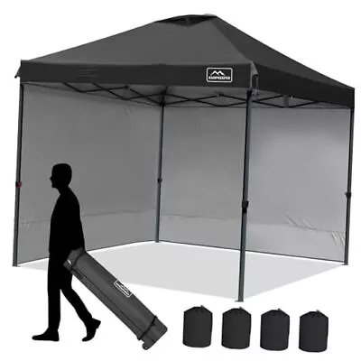  Canopy Tent10x10 Canopy Tent With SidewallsPop Up Canopy Tent For Black • $206.30
