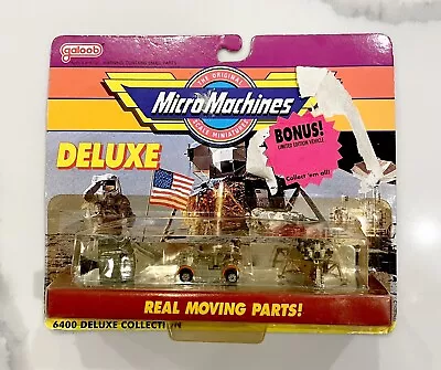 1990 Micro Machines Deluxe Space Collection #2 Galoob 6400 Deluxe Apollo Moon  • $14.99