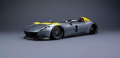 RIVALS FERRARI MONZA SP1 Grey Bburago Modified Model 1:18 • $189